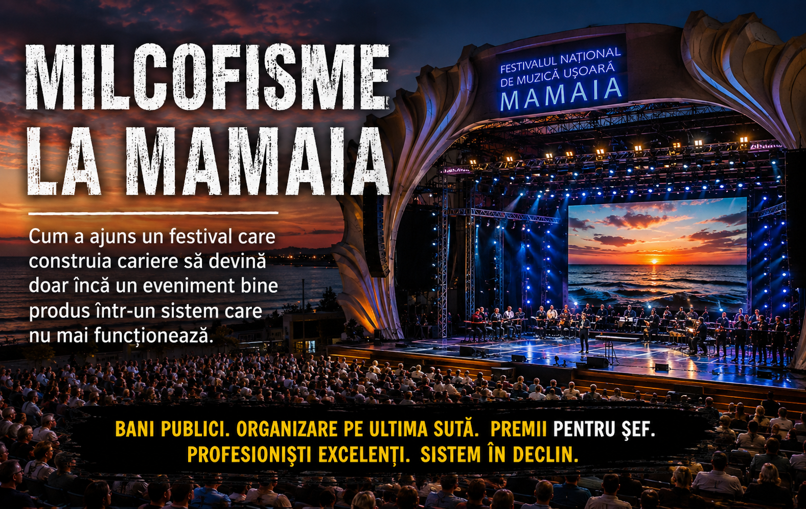 Mamaia 2026. Am reînviat spectacolul. Dar Festivalul?