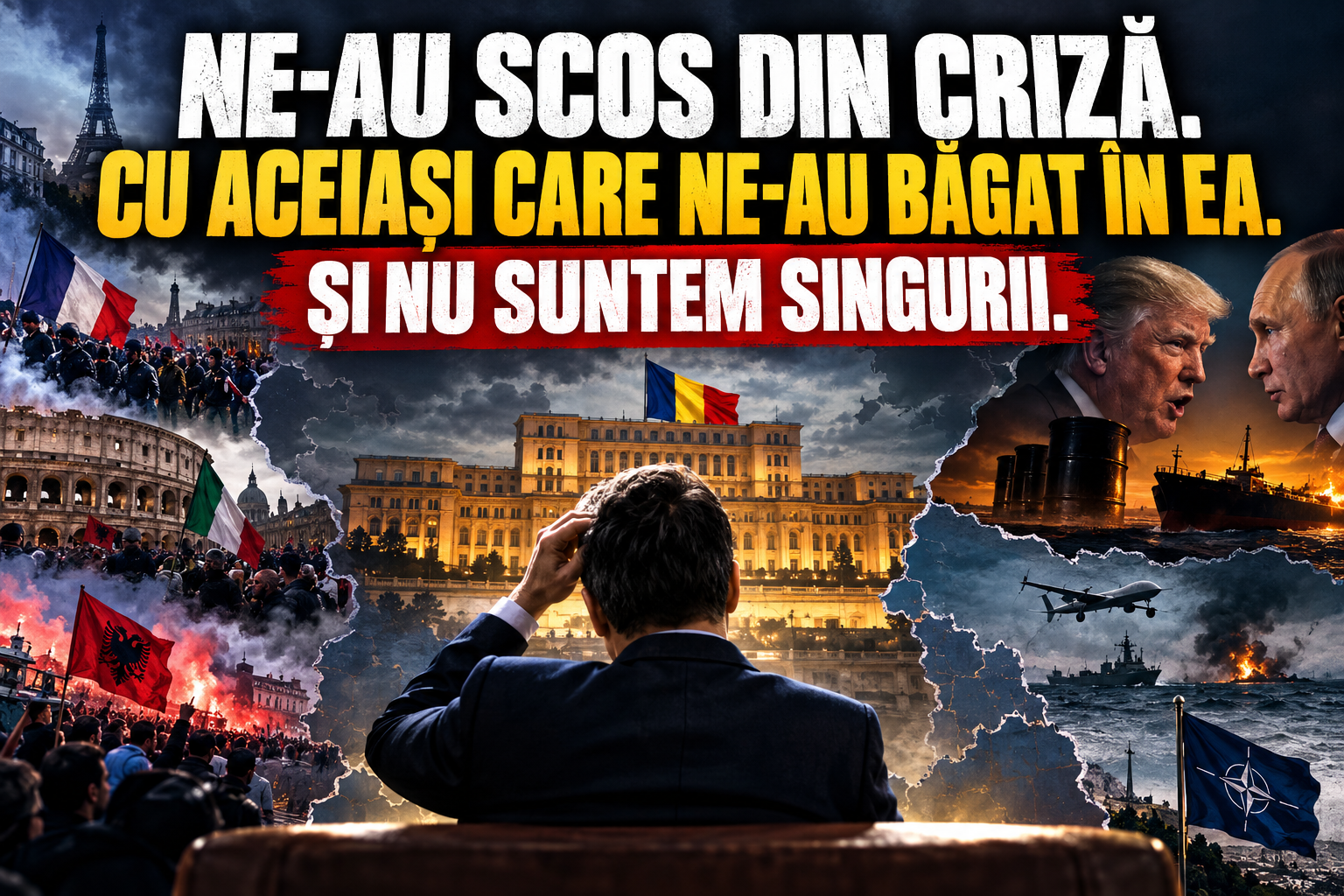 Ne-au scos din criză. Cu aceiași care ne-au băgat în ea. Și nu suntem singurii.